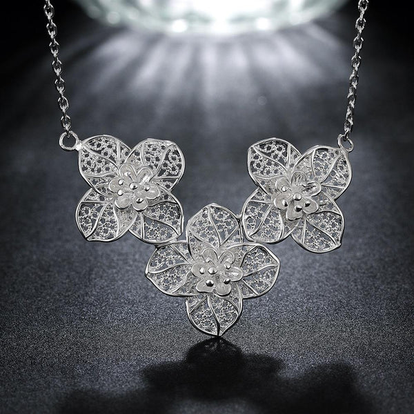 Silver Necklace LSN754