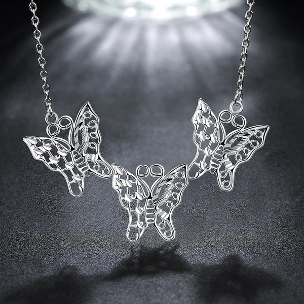 Silver Necklace LSN756