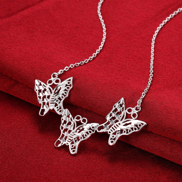 Silver Necklace LSN756