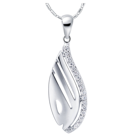 White Gold Necklace LSN778