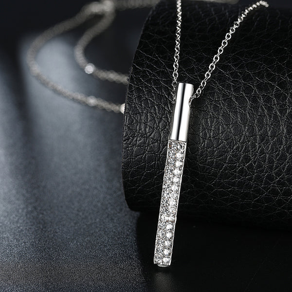 White Gold Necklace LSN786