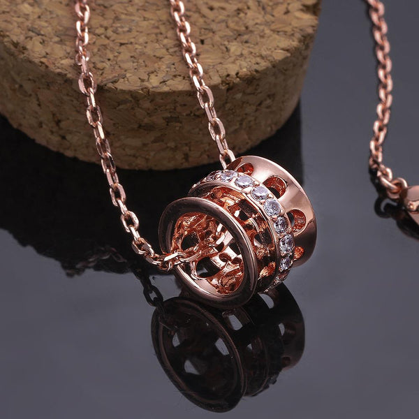 Rose Gold Necklace LSN808-A