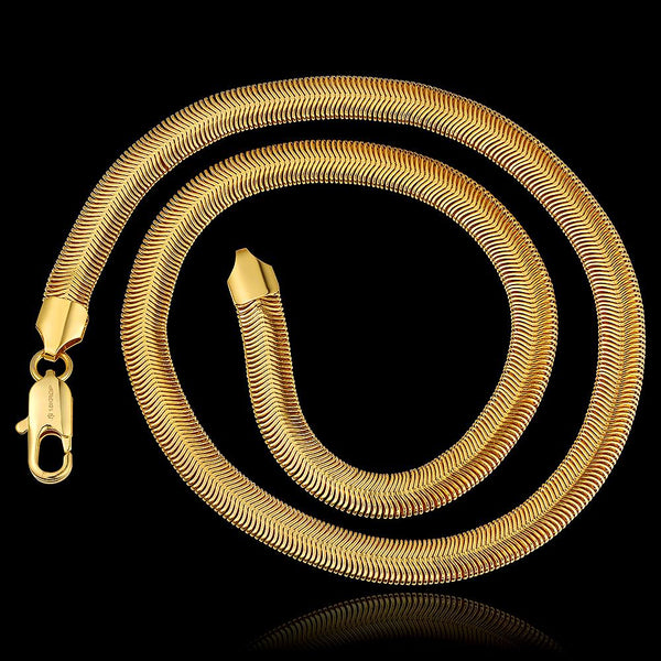 Gold Snake Chain 20inch 10mm LSN817