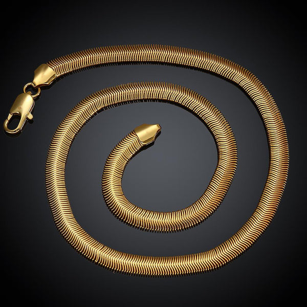 Gold Snake Chain 20inch 10mm LSN817