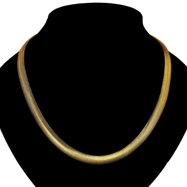 Gold Snake Chain 20inch 10mm LSN817