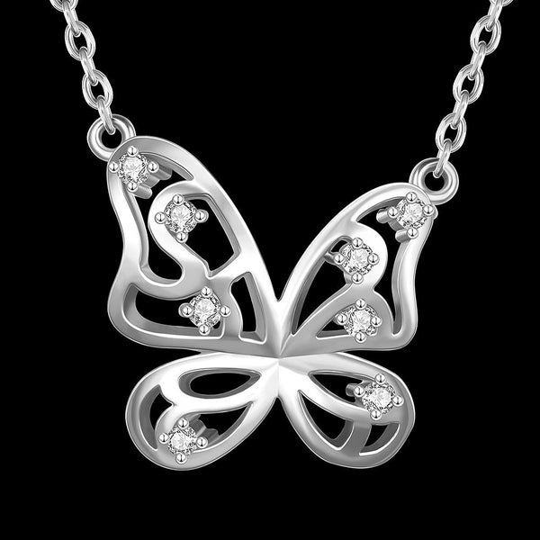 White Gold Necklace LSN846-C