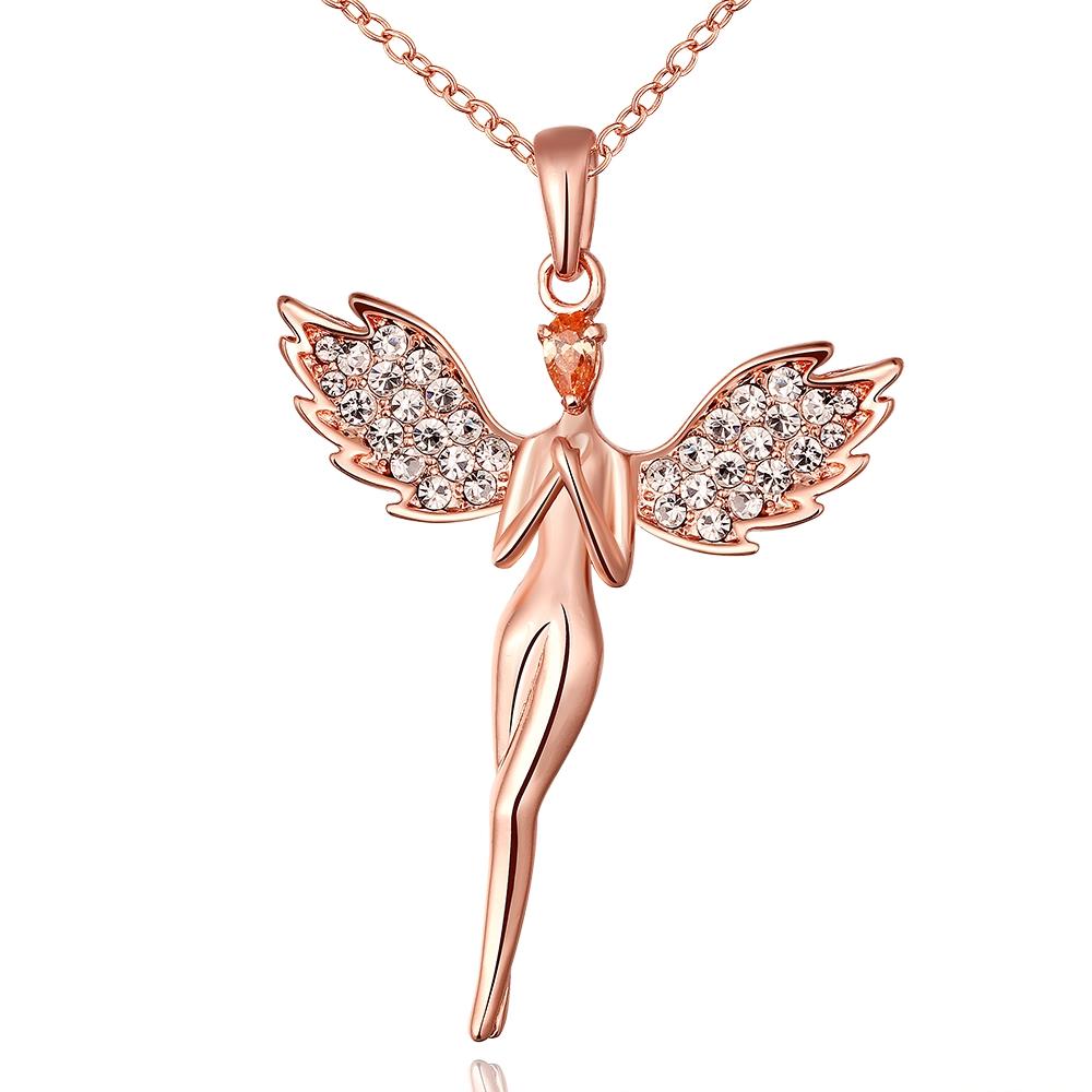 Rose Gold Necklace LSN853-C