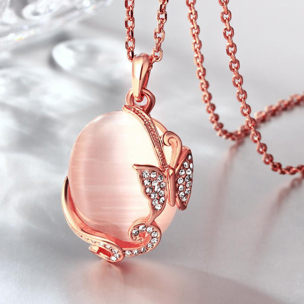 Rose Gold Necklace LSN861-C