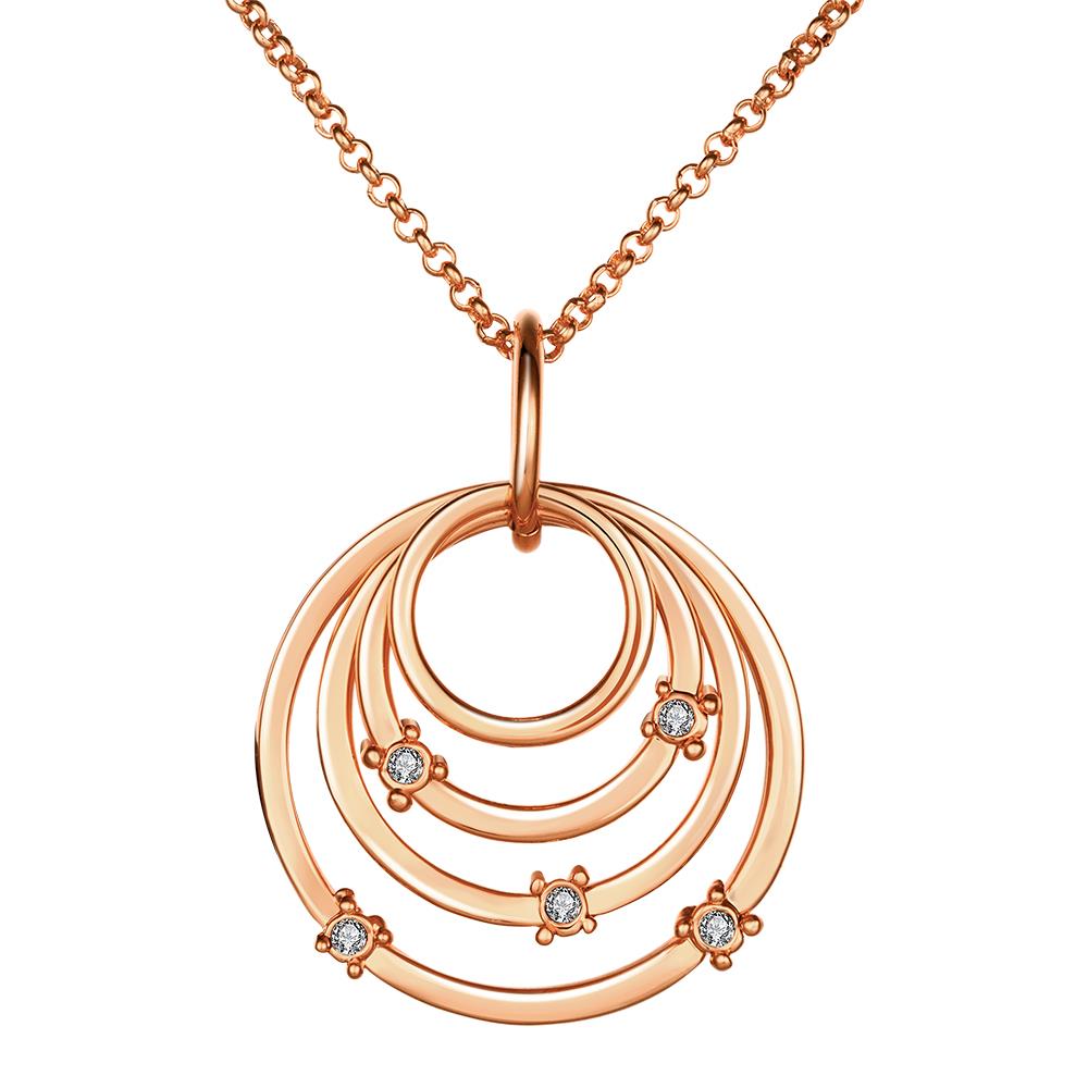 Rose Gold Necklace LSN866-C