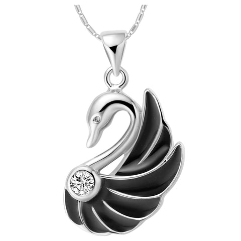 White Gold Plated Necklace LSN870