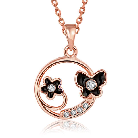 Rose Gold Necklace LSN873-C