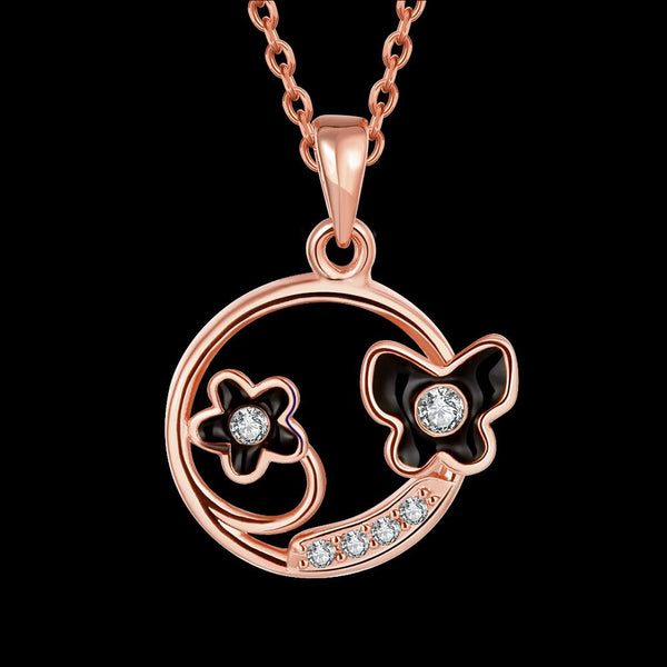 Rose Gold Necklace LSN873-C