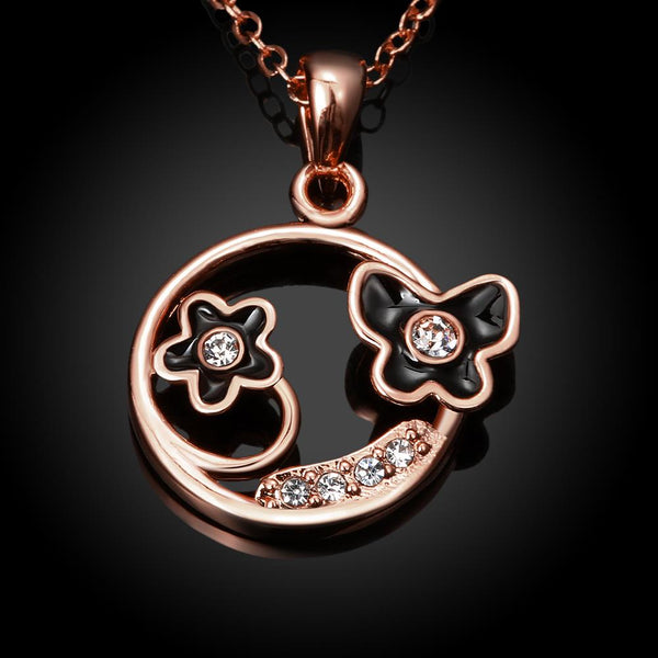 Rose Gold Necklace LSN873-C