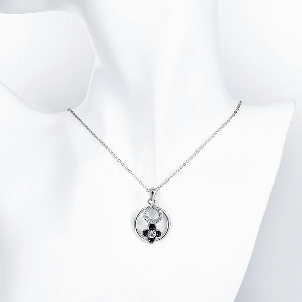 White Gold Necklace LSN881-C