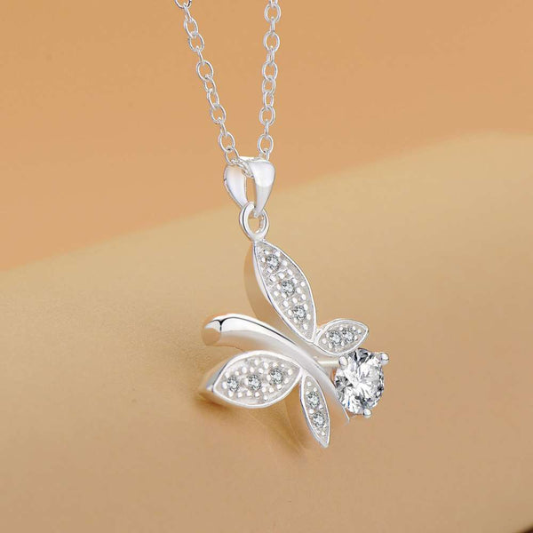 Silver Necklace LSN885