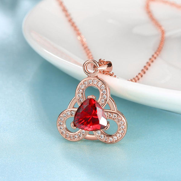 Rose Gold Necklace LSN888-C