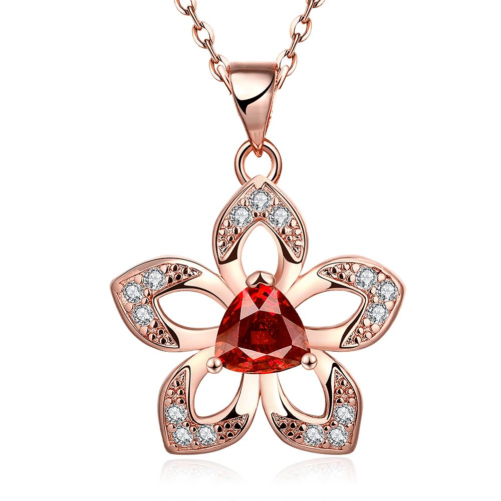 Rose Gold Necklace LSN892-C