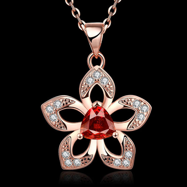 Rose Gold Necklace LSN892-C