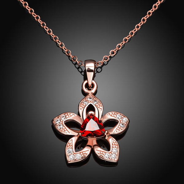 Rose Gold Necklace LSN892-C