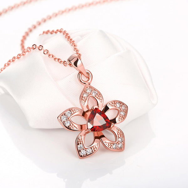 Rose Gold Necklace LSN892-C