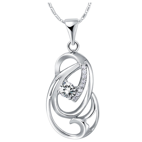 White Gold Necklace LSN898