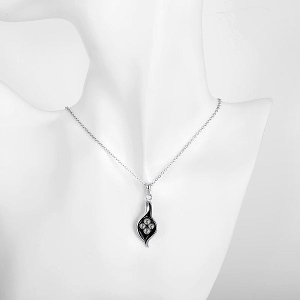 White Gold Necklace LSN907-C