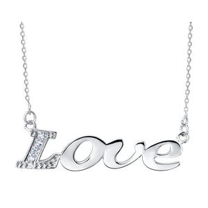 White Gold Necklace LSN910