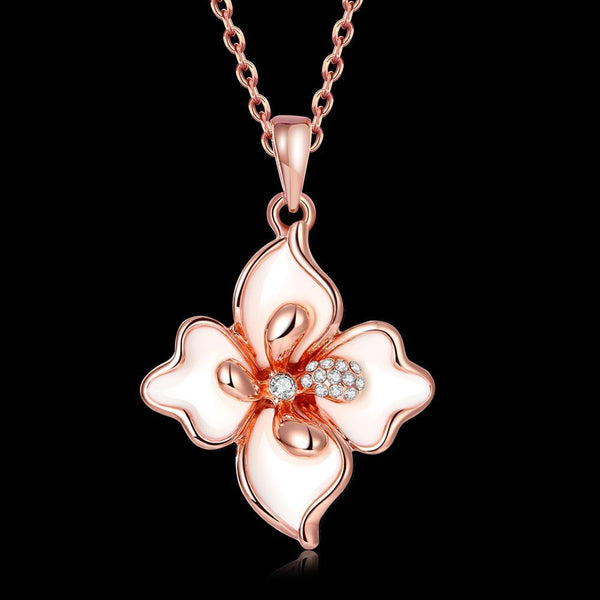 Rose Gold Necklace LSN916-B