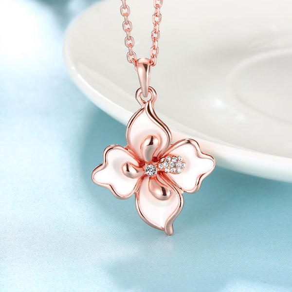 Rose Gold Necklace LSN916-B