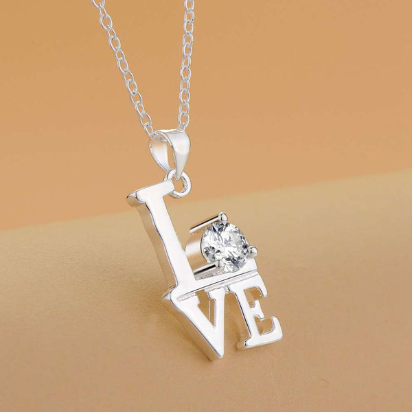 Silver Necklace LSN919