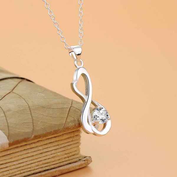 Silver Necklace LSN957