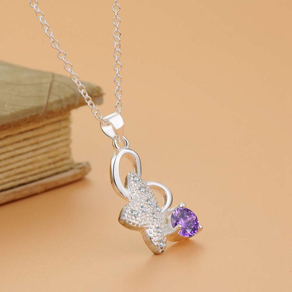 Silver Necklace LSN958