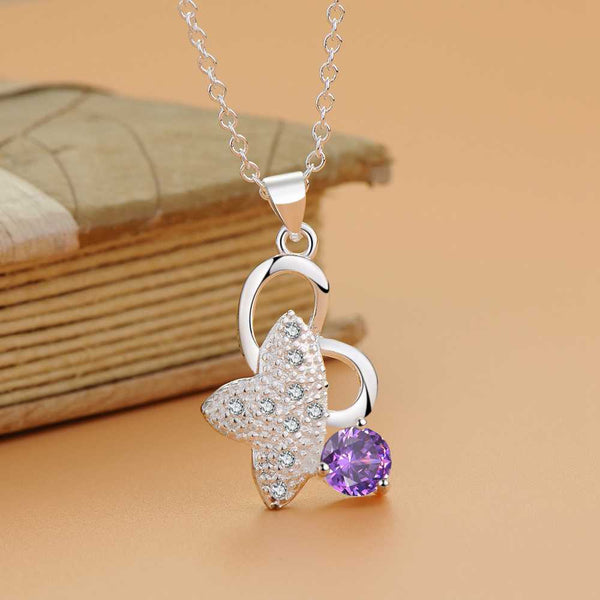 Silver Necklace LSN958