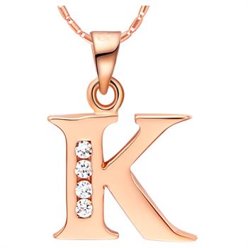 Rose Gold Necklace LSN978