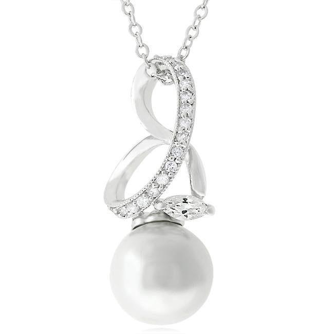 Royalty Pearl Pendant - P01385R-C84