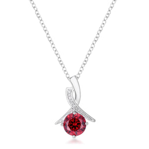 8mm Ruby Fashion Pendant - P11098R-C10