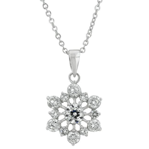 Snowflake Pendant - P11360R-C01