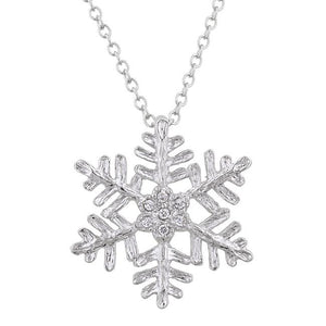 Large Snowflake Pendant - P50112R-C01