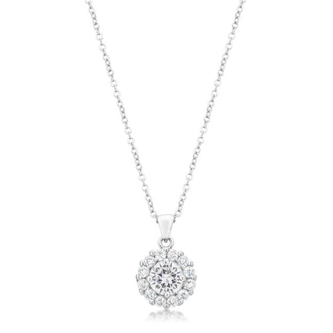 Bella Bridal Pendant in Clear - P50163R-C01