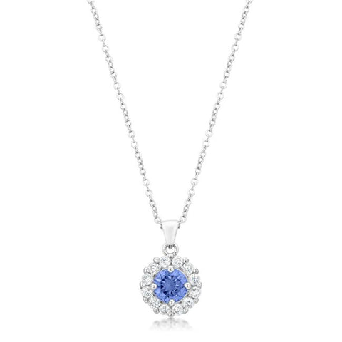 Bella Bridal Pendant in Light Purple - P50163R-C21