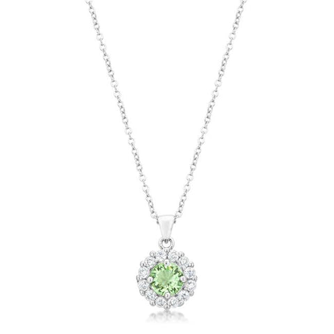 Bella Bridal Pendant in Peridot - P50163R-C41