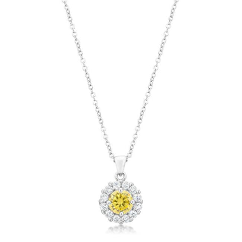 Bella Bridal Pendant in Yellow - P50163R-C60