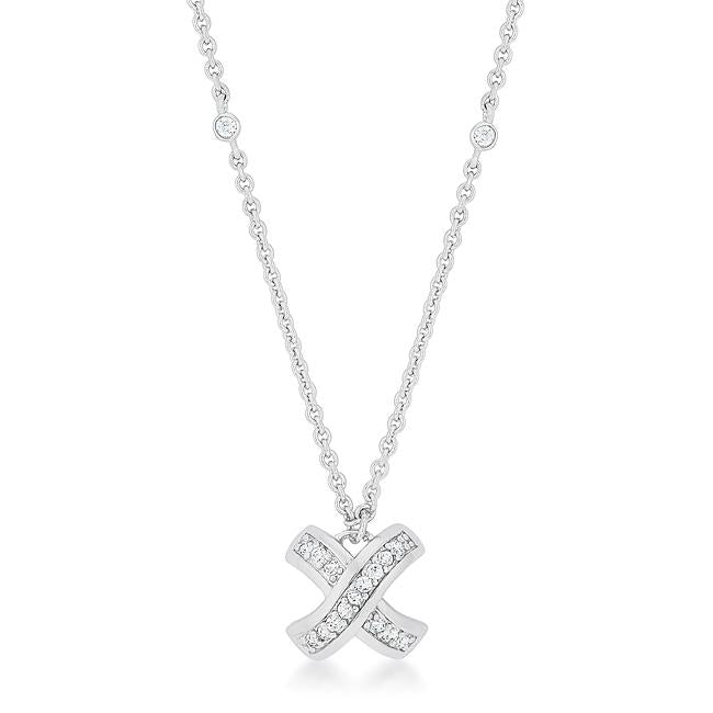 Timeless Pave Necklace - P50166R-C01