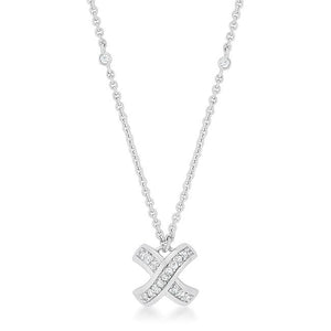 Timeless Pave Necklace - P50166R-C01