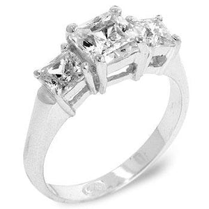 3-Stone Anniversary Ring - R00087RS-C01