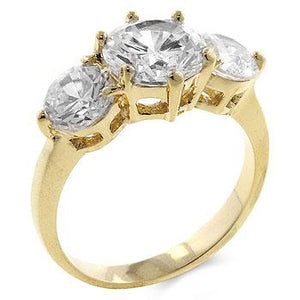 3-Stone Engagement Ring - R05906G-C01