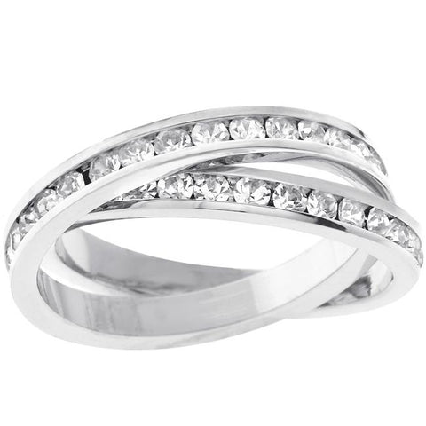 Double-Band Eternity Ring - R05950R-C02