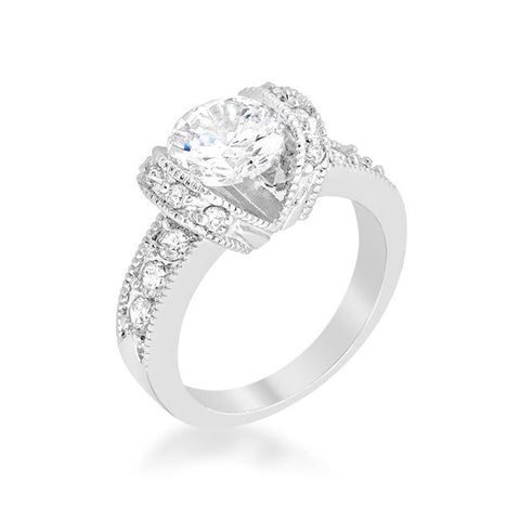 Tension Set Engagement Ring - R06610R-C01