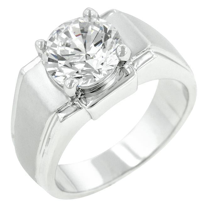 Regal Mens Cubic Zirconia Ring - R06880N-C01