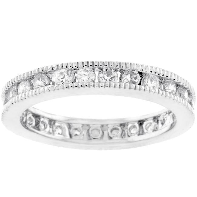 Classic Milgrain Eternity Band - R07233R-C01